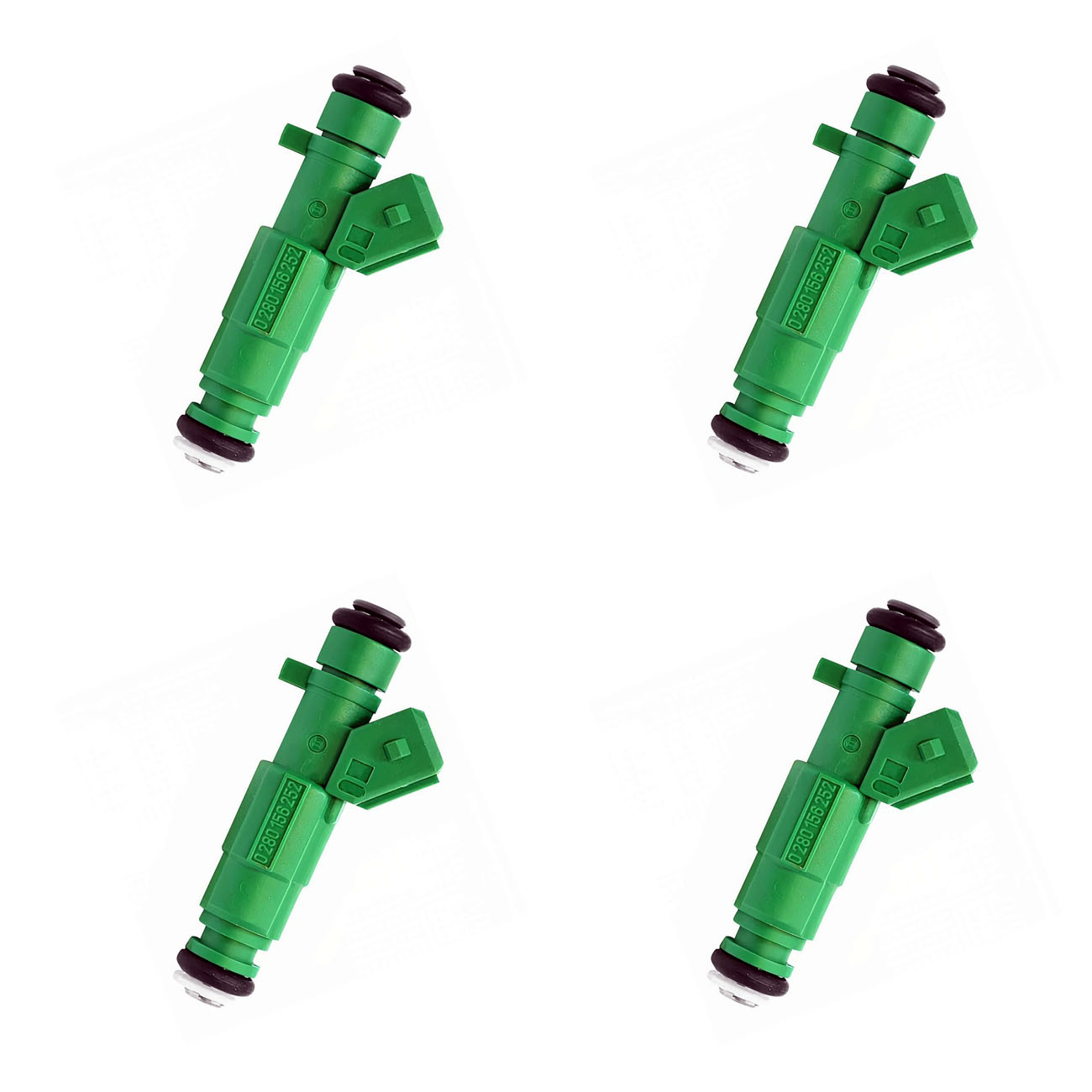 Kit 4 Inyectores Bosch Volkswagen Fox 1.6 2003 2004